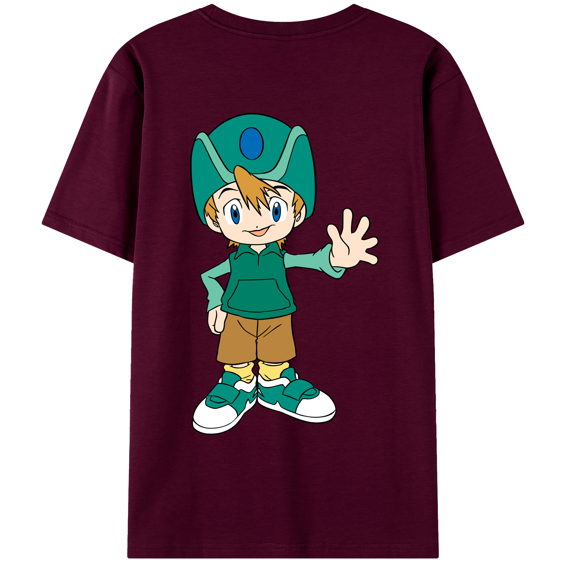 （画像用） Digimon デジタルモンスター/デジモン レディース半袖Tシャツ(バックプリント)